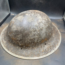 Load image into Gallery viewer, Original WW2 British Army Mk2 "Brodie" Combat Helmet - The Militaria Shop