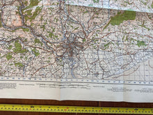 Charger l'image dans la galerie, Original WW2 British Army OS Map of Great Britain - Newport - The Militaria Shop