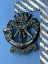 Load image into Gallery viewer, Original Duke of Cornwall's Light Infantry 1st Volunteer Battalion Cap Badge - The Militaria Shop