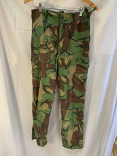 Load image into Gallery viewer, Original British Army 1968 Pattern DPM Camouflaged Combat Trousers Size 1 - 30" - The Militaria Shop