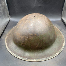 Load image into Gallery viewer, Original British Army WW2 Combat Steel Helmet - The Militaria Shop
