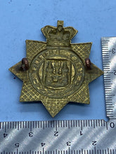 Load image into Gallery viewer, Original Victorian Crown East Surrey Regiment Cap Badge - The Militaria Shop