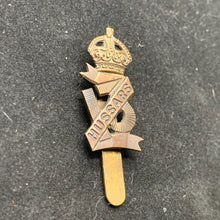 Load image into Gallery viewer, Original WW1 British Army Cap Badge - 13th Hussars - The Militaria Shop