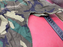 Load image into Gallery viewer, Original US Army M1 Camo Helmet Cover - Vietnam Found - Combat Worn - The Militaria Shop