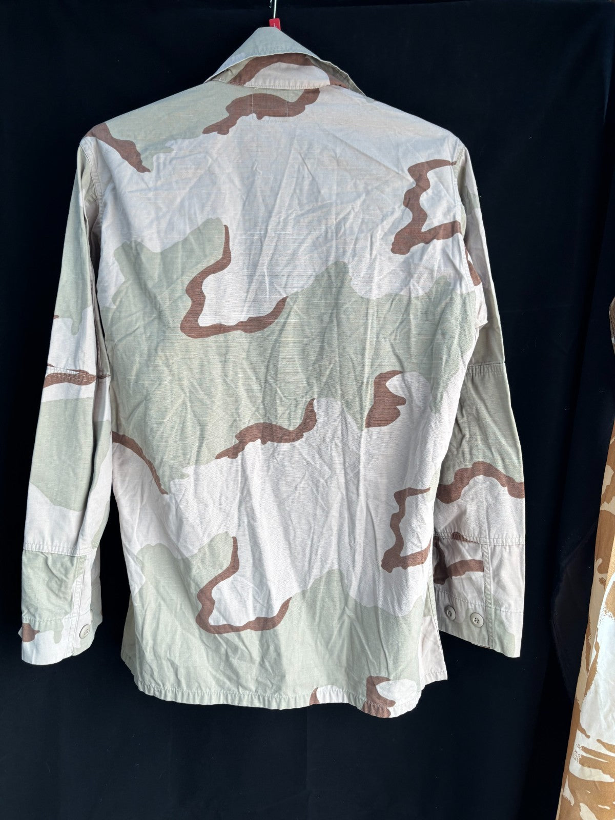 Gulf War US Army DCU Camouflaged Combat Field Coat/Jacket - Medium/ Long - The Militaria Shop