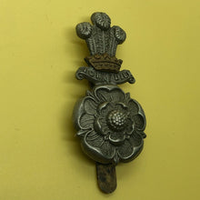 Load image into Gallery viewer, Original WW2 British Army Cap Badge - Yorkshire Hussars - The Militaria Shop