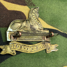 Load image into Gallery viewer, Original WW1 British Cap Badge - Louth School O.T.C. - The Militaria Shop