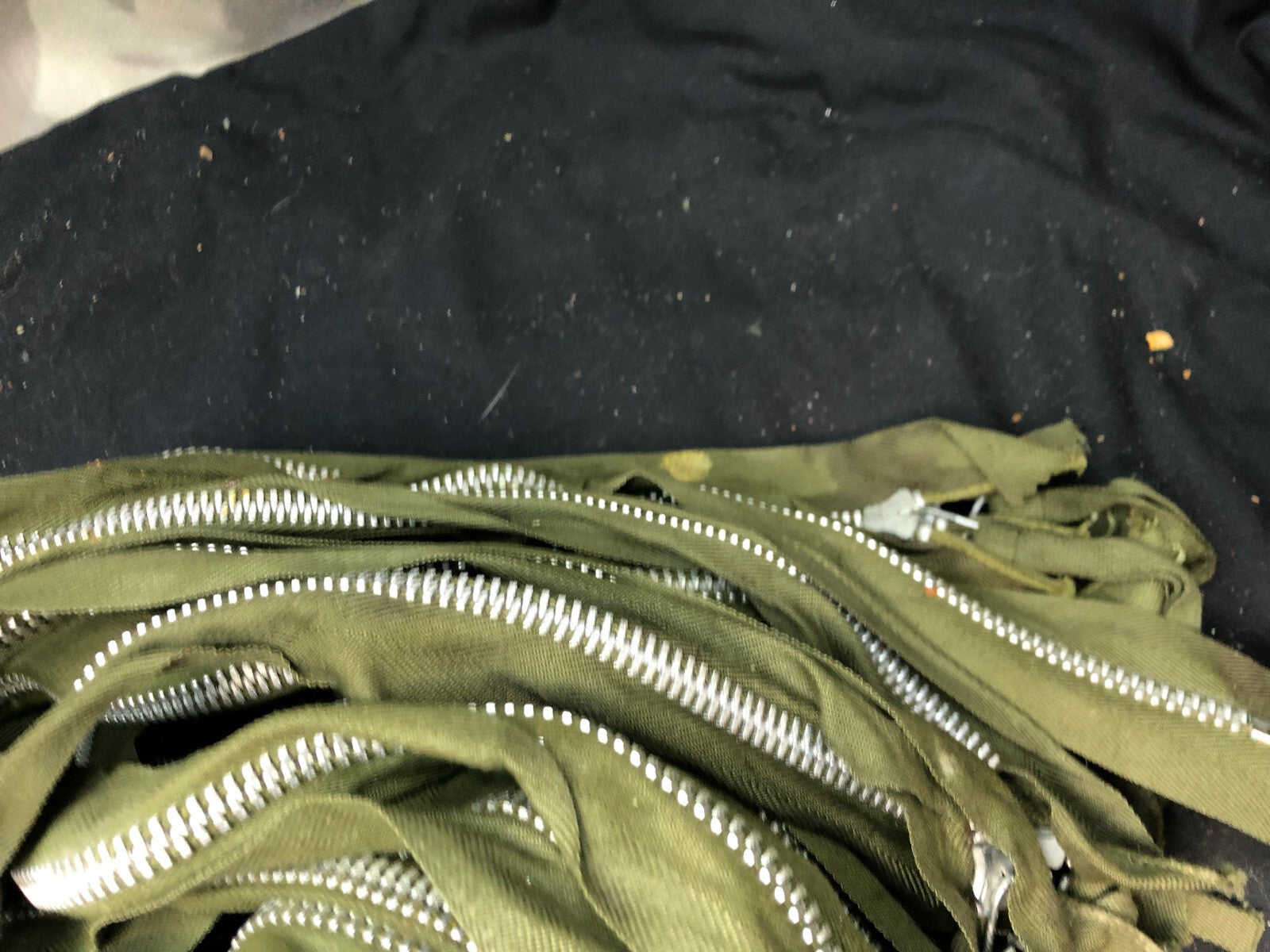 Original Vietnam War Era Army Smock / Cold Weather Parka Replacment Zip - The Militaria Shop