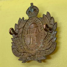 Load image into Gallery viewer, Original WW1 British Army Cap Badge - 18th Hussars (Princess of Wales's) - The Militaria Shop