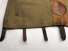 Load image into Gallery viewer, Original WW2 British Army 37 Pattern Despatch Riders High Sided Spats 1943 Dated - The Militaria Shop