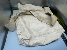 Load image into Gallery viewer, Interesting WW2 British Army Winter Warfare Whitewashed Gas Mask Bag - The Militaria Shop