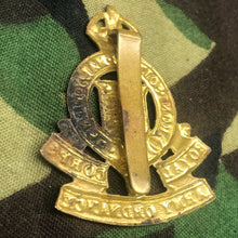 Load image into Gallery viewer, Original WW2 British Army Cap Badge - Royal Army Ordnance Corps RAOC - The Militaria Shop