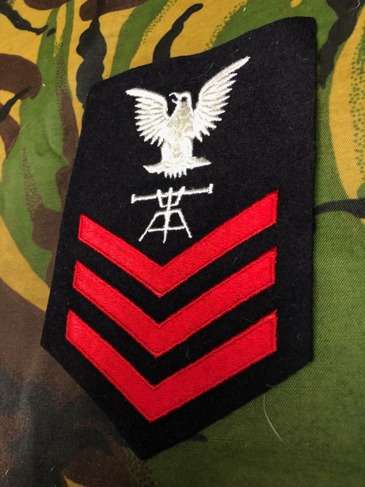 Genuine US Navy Fire Controlman Patch / Badge - The Militaria Shop