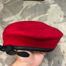 Load image into Gallery viewer, Genuine British Army Forces Beret - RMP Royal Military Police - Size 56 - The Militaria Shop