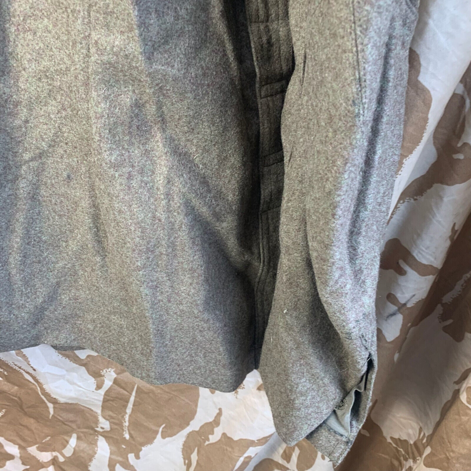 West German Field Jacket Green Wool Shirt Military Uniform Germany - 162/92 - The Militaria Shop