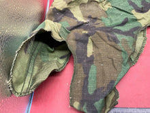 Load image into Gallery viewer, Original US Army M1 Camo Helmet Cover - Vietnam Found - Combat Worn - The Militaria Shop