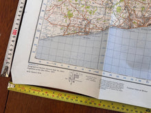 Load image into Gallery viewer, Original WW2 British Army GSGS OS Map of England & Wales - Hastings - The Militaria Shop