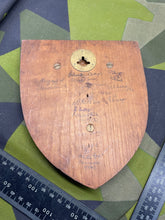 Load image into Gallery viewer, Original British RAF 1961 / 62 - 43rd Entry Cosford Wall Plaque - The Militaria Shop