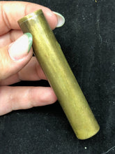 Load image into Gallery viewer, Original WW1 British Army SMLE Enfield Brass Oil Bottle - H.J&S Maker Marked - The Militaria Shop