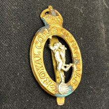 Load image into Gallery viewer, Original British Army Cap Badge - Royal Corps of Signals - The Militaria Shop