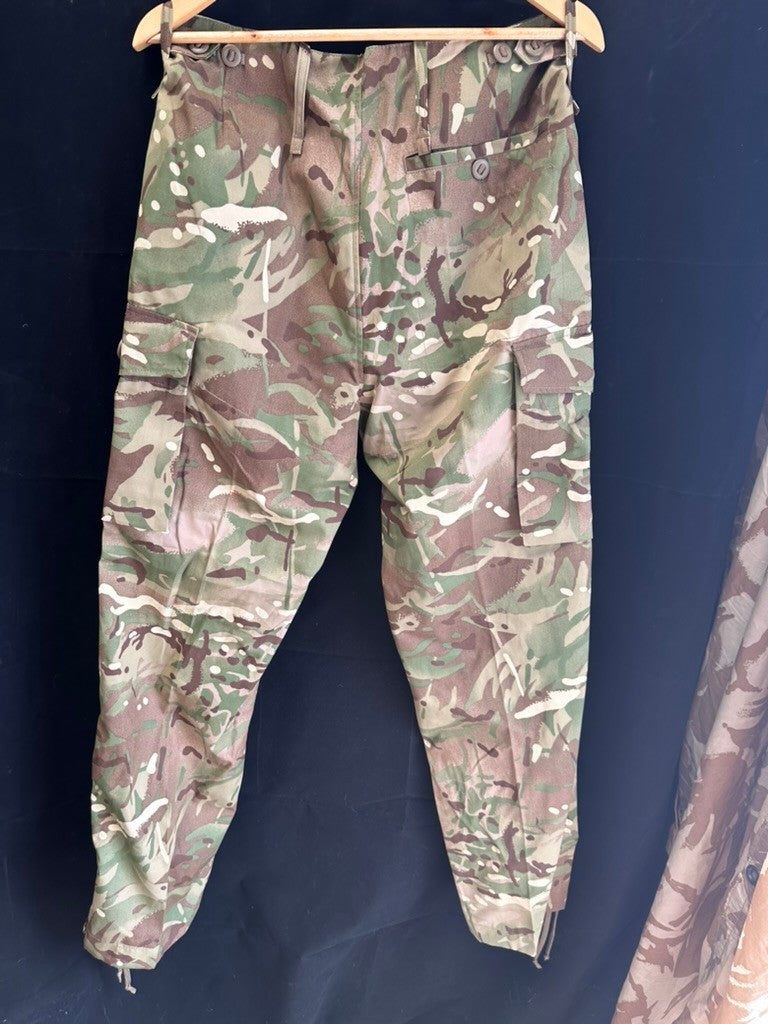 British Army Surplus Grade 1 MTP Windproof Combat Trousers - Size 82/80/96 - The Militaria Shop
