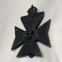 Load image into Gallery viewer, Original WW1 British Army King's Royal Rifle Corps Cap Badge - The Militaria Shop