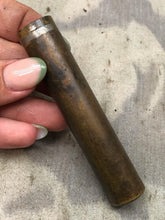 Load image into Gallery viewer, Original WW1 British Army SMLE Enfield Brass Oil Bottle - EFD Marked - The Militaria Shop