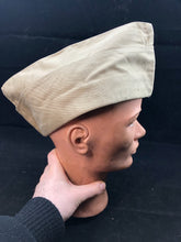 Load image into Gallery viewer, Original WW2 US Army Issue Garrison Cap / Side Cap - Size aprox 56cm - The Militaria Shop
