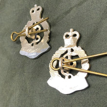 Load image into Gallery viewer, Genuine British Army RAMC Royal Army Medical Corps Collar Badges Pair - The Militaria Shop