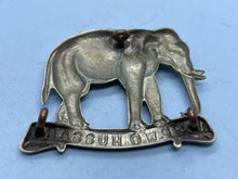 Charger l'image dans la galerie, British Army - 19th Prince of Wales's Own Hussars Slouch Hat Badge - The Militaria Shop
