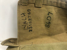 Load image into Gallery viewer, Original WW2 British Army 37 Pattern Large Pack - Named - RASC - The Militaria Shop