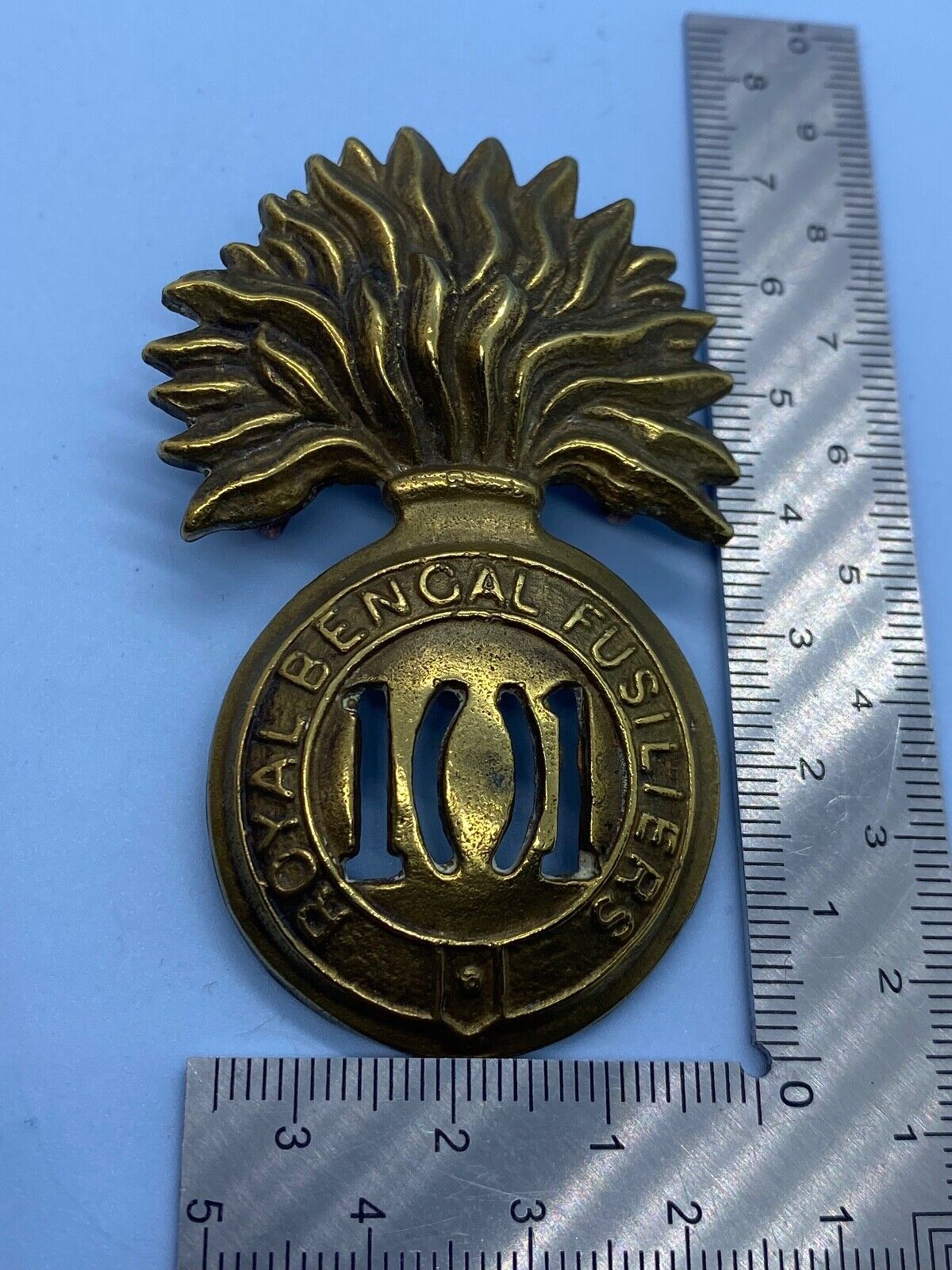 Original British Indian Army 101st Battalion - Royal Bengal Fusiliers Badge - The Militaria Shop