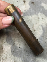 Load image into Gallery viewer, Original WW1 British Army SMLE Enfield Brass Oil Bottle - EFD Marked - The Militaria Shop