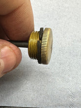 Load image into Gallery viewer, Original WW1 British Army SMLE Enfield Brass Oil Bottle - H.J&S - The Militaria Shop