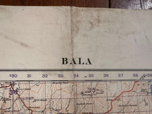 Load image into Gallery viewer, Original WW2 British Army GSGS OS Map of England & Wales - Bala - The Militaria Shop