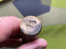 Load image into Gallery viewer, Original WW1 British Army SMLE Enfield Brass Oil Bottle - EFD - The Militaria Shop