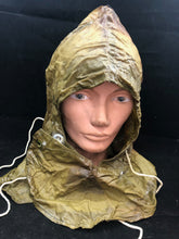 Load image into Gallery viewer, Original WW2 Canadian Army Camouflaged Smock Anti-Gas Hood - The Militaria Shop