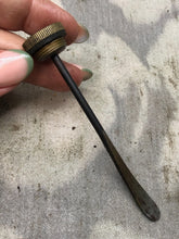 Load image into Gallery viewer, Original WW1 British Army SMLE Enfield Brass Oil Bottle - EFD Marked - The Militaria Shop