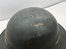 Charger l'image dans la galerie, Original WW2 British Home Front Civillian Zuckerman Helmet & Liner Set - The Militaria Shop