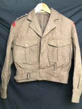 Load image into Gallery viewer, Original British Army Battledress Jacket - Size 5 - 37" Chest - Royal Engineers - The Militaria Shop