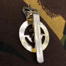 Load image into Gallery viewer, Original British Staybrite Army Cap - Sherwood Rangers Yeomanry - The Militaria Shop