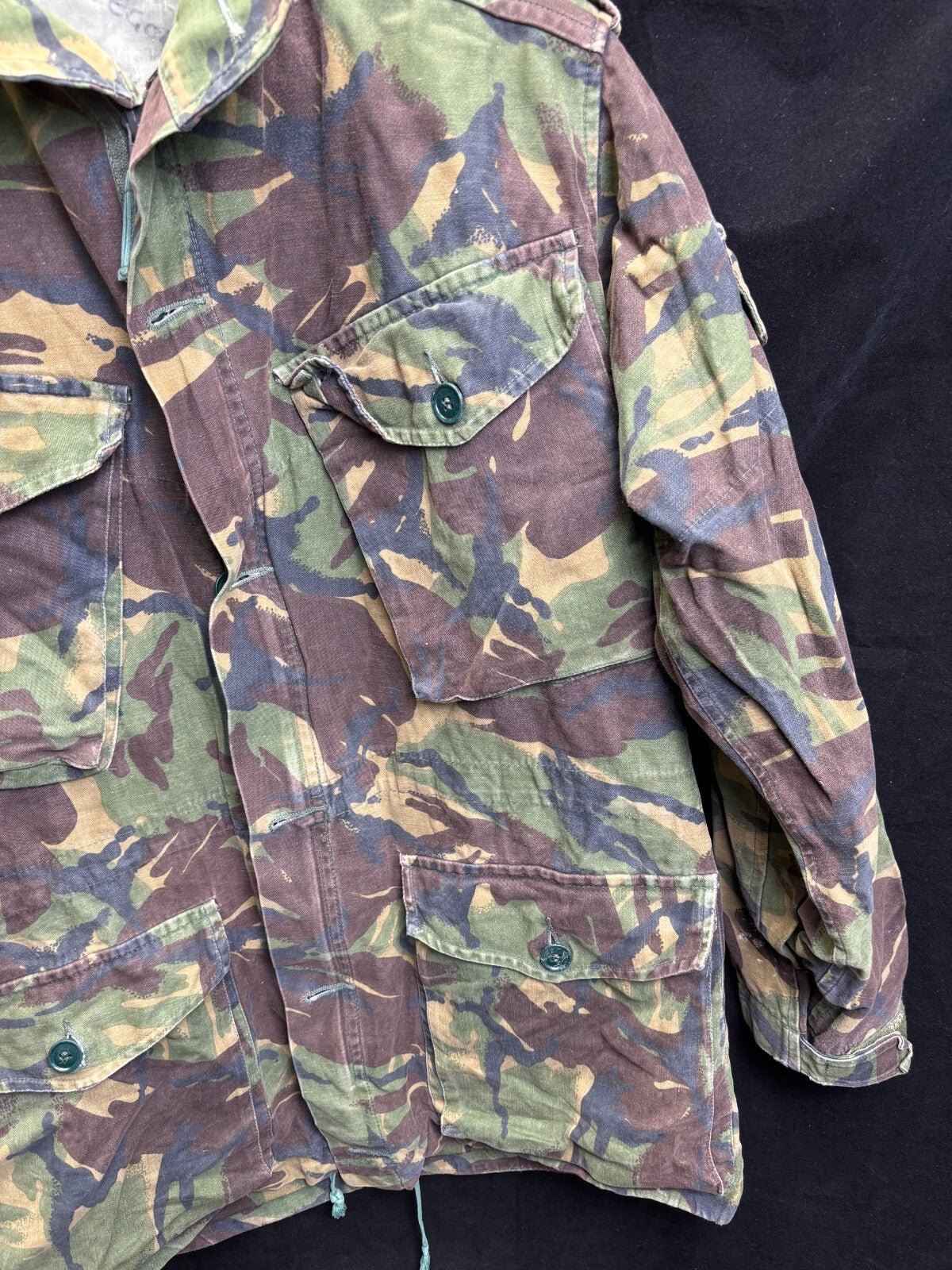Surplus British Army DPM Pattern Camouflaged Smock Combat- 36in Chest - The Militaria Shop