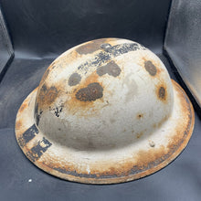Load image into Gallery viewer, Complete WW2 British Home Front Civil Defence Senior Warden Mk2 Brodie Helmet - The Militaria Shop