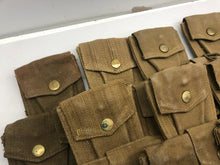Load image into Gallery viewer, Genuine 37 Pattern Army 3 Pocket Rifle Pouch - WW2 British Army Style - The Militaria Shop