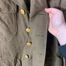 Lade das Bild in den Galerie-Viewer, Original WW2 US Army Class A Dress Jacket 1942 - Private Ryan Prop - 38" Short - The Militaria Shop