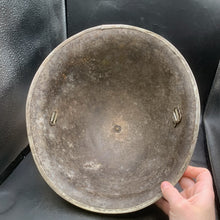 Charger l'image dans la galerie, Original WW2 British/Canadian Army Mk3 Turtle Combat Helmet - The Militaria Shop