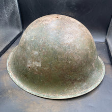 Load image into Gallery viewer, Original WW2 British/Canadian Army Mk3 "Turtle" Combat Helmet - The Militaria Shop