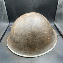 Load image into Gallery viewer, Original WW2 British/Canadian Army Mk3 "Turtle" Combat Helmet - The Militaria Shop