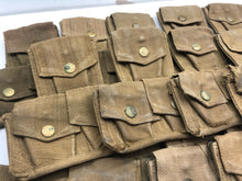 Load image into Gallery viewer, Genuine 37 Pattern Army 3 Pocket Rifle Pouch - WW2 British Army Style - The Militaria Shop