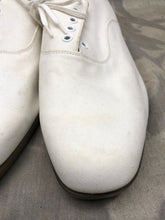 Load image into Gallery viewer, Genuine British Army Women's White Summer Shoes - WW2 Pattern - Size UK 12 L - The Militaria Shop